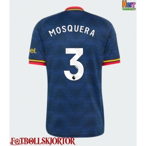 Arsenal Cristhian Mosquera #3 Bortatröja 2026-27 Kortärmad